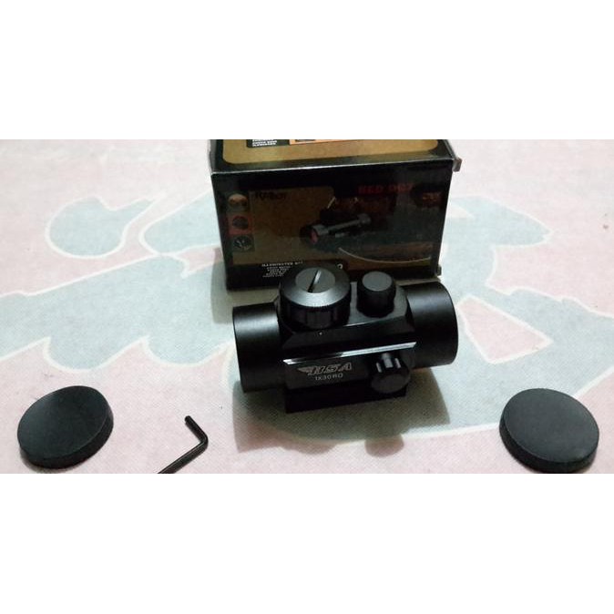 BARANG BARU Red dot BSA 1x30 RD / telescope teropong red dot bsa senapan