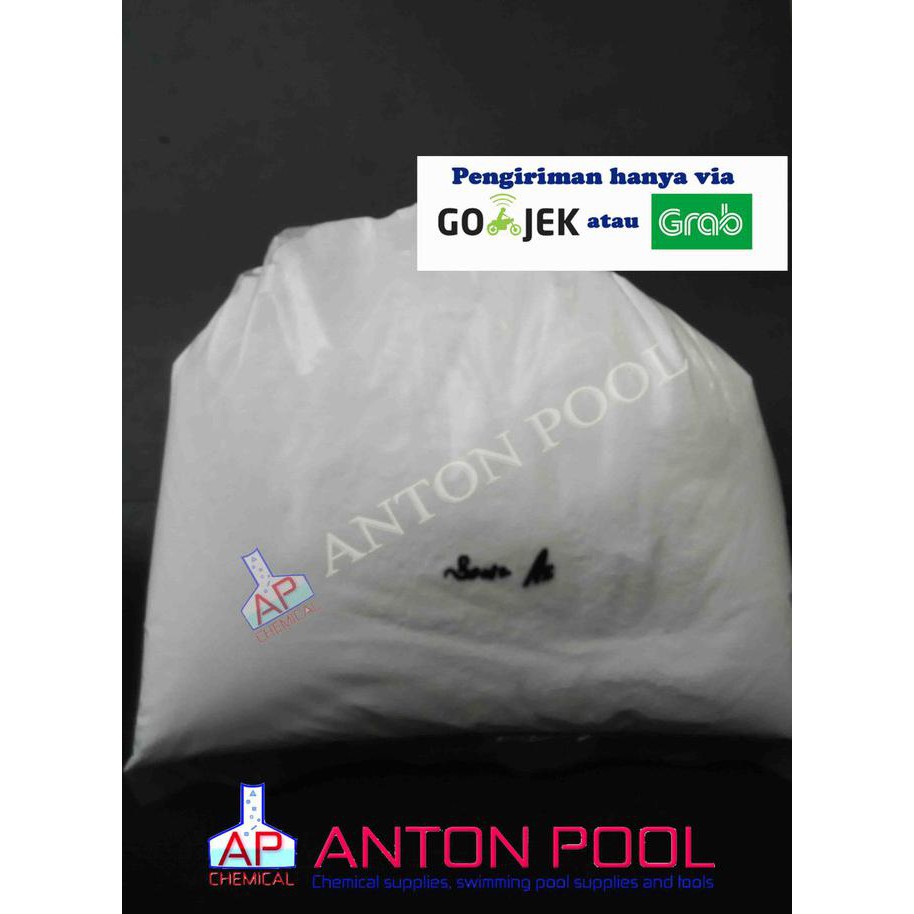 

Soda ash (pack 1 kg) Gojek / Grab Only