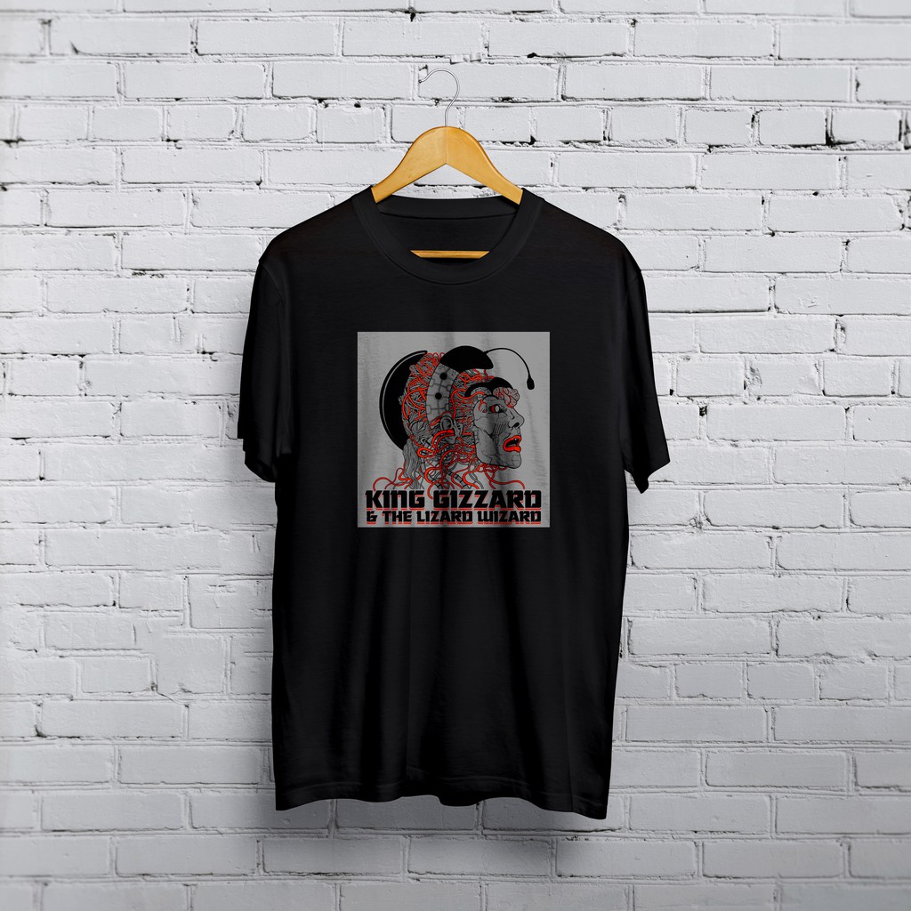 Kaos Distro Musik King Gizzard 2 Gildan/NSA
