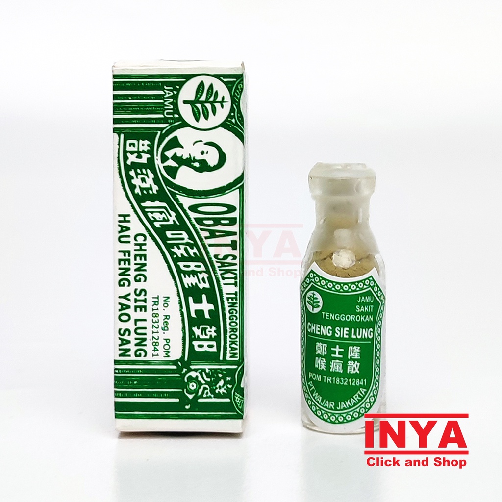 CHENG SIE LUNG HAU FENG YAO SAN 1.2gr - Obat Sariawan &amp; Tenggorokan