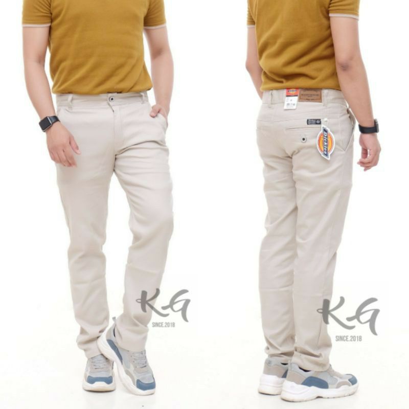 Celana Chino Panjang Pria dickies Premium Distro stretch Celana Cino Formal