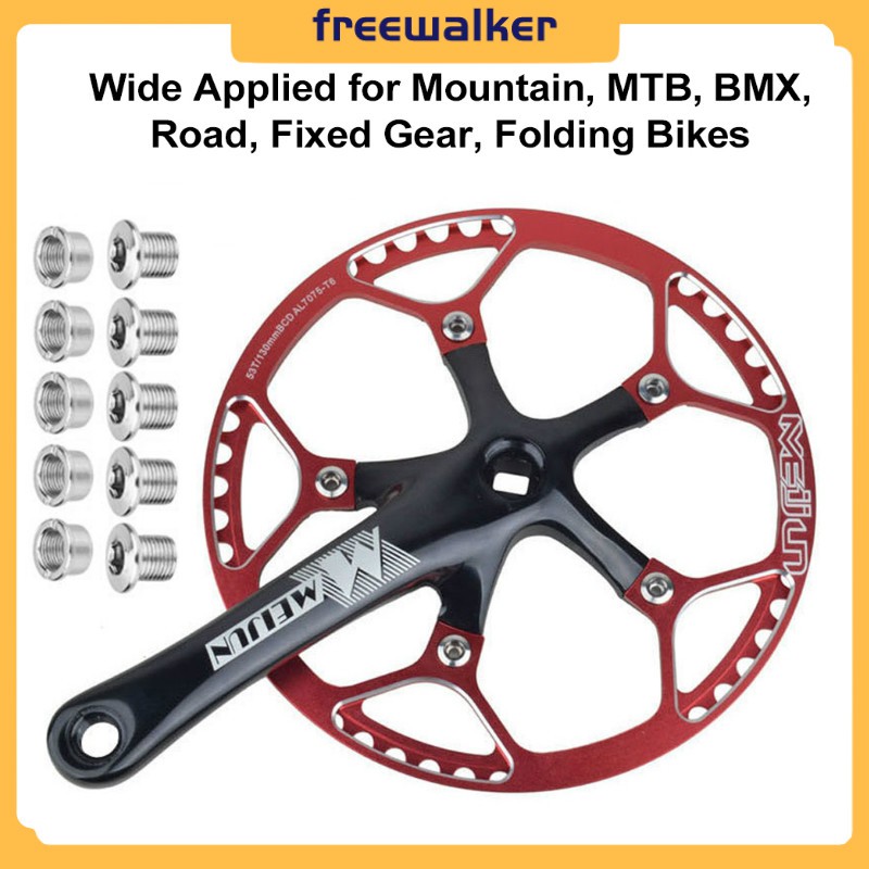 130mm bmx cranks