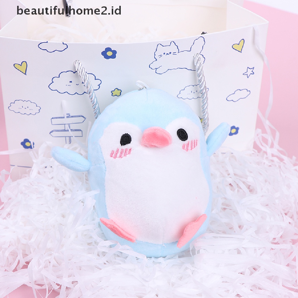 (Beautifulhome2) Buku Literatur Bahasa MandarinId Mainan Boneka Plush Stuffed Penguin 12cm Untuk Bayi