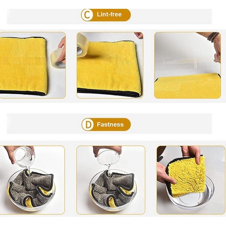 KAIN LAP DETAILING MICROFIBER 30 X 30 CM HIGH GRADE