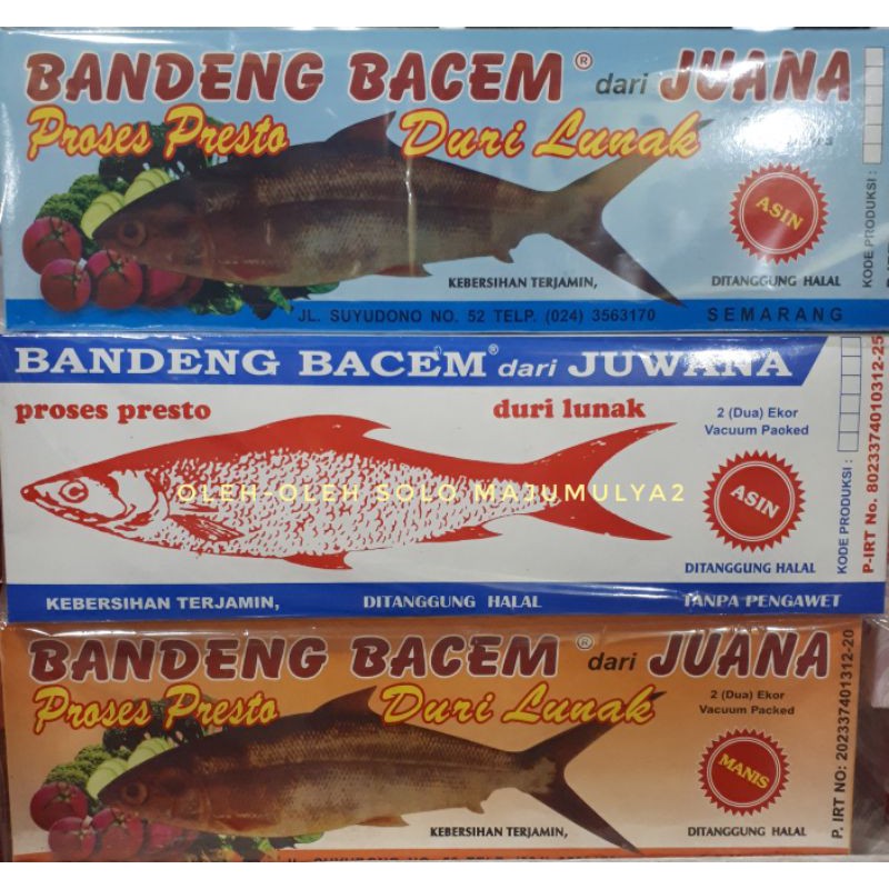 

BANDENG PRESTO KHAS JUANA / BANDENG PRESTO DURI LUNAK