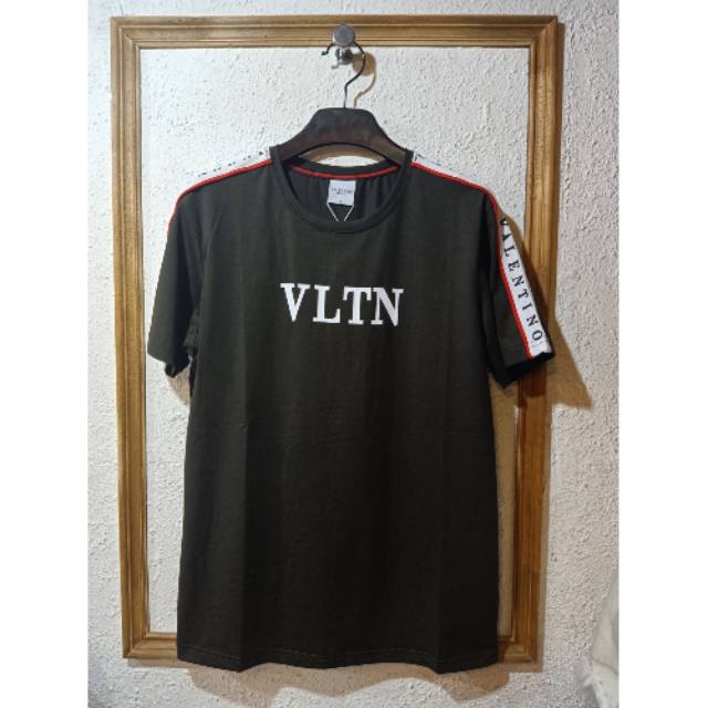 Kaos valentino import hijau