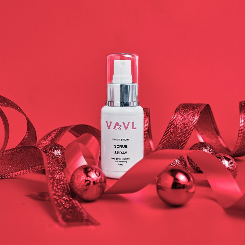 VAVL SCRUB SPRAY FOR FACE AND BODY