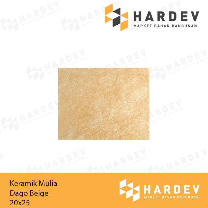 KERAMIK MULIA 20X25 DAGO BEIGE KW1
