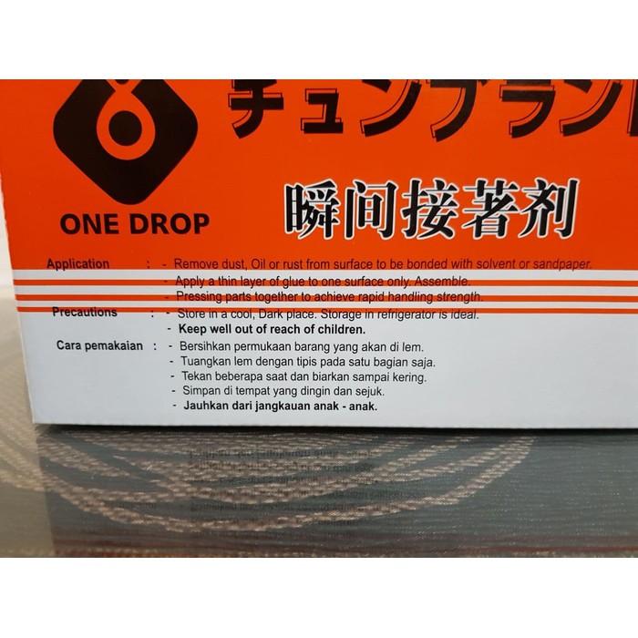 

Lem Tetes Cair / Lem Korea Brand One Drop / Berkualitas