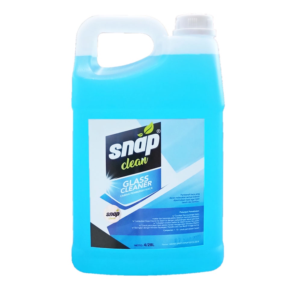 Pembersih Kaca Glass Cleaner Snap Clean 4 Liter Instant Sameday