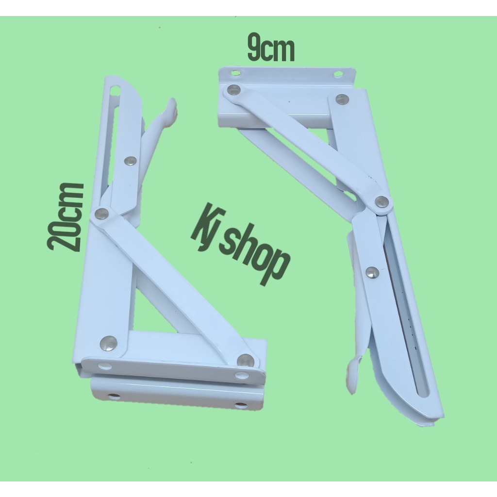 Siku Rak Lipat Per 20cm / Siku Rak DInding Lipat Pencet 20cm