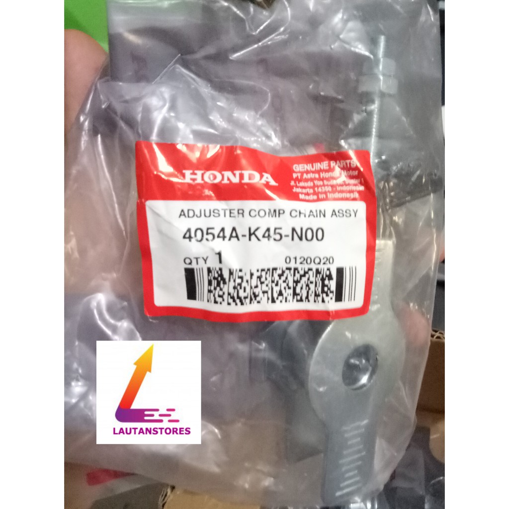4054A-K45-N00 Adjuster Comp Chain Assy (Setelan Rantai) – CBR150R Belum LED K45 CB 150 LED