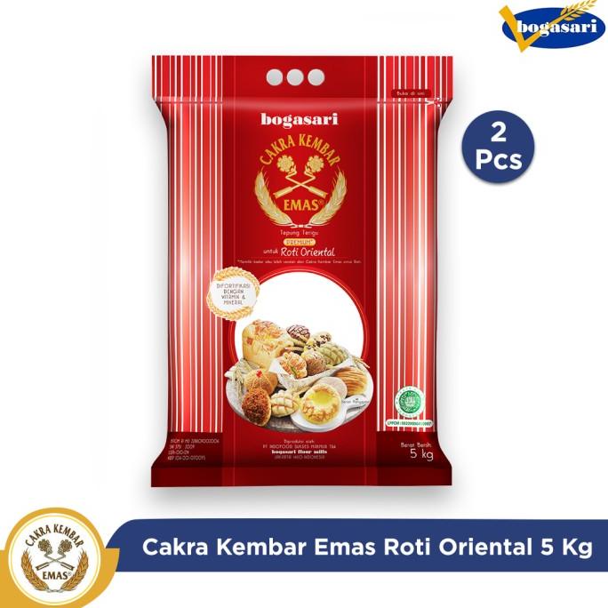 

TERBARU Cakra Kembar Emas Roti Oriental 5 Kg x 2 pcs