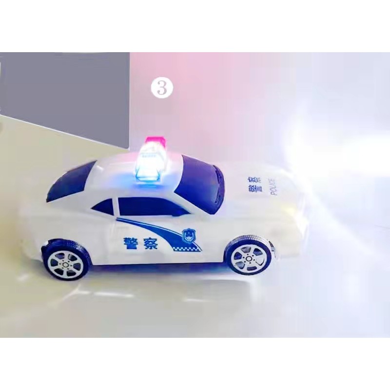 [Js18]Mainan Mobil Polisi Berlampu Dan Music / Police Cars With Light And Music