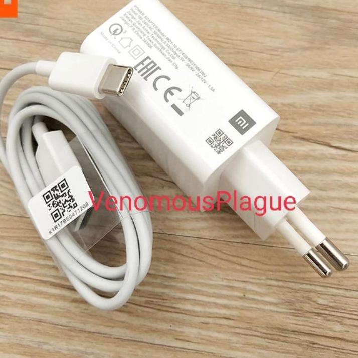 Fast Charging 18W - Charger XIAOMI POCO F1 F2 F3 M3 - Redmi K20 Mi8 Mi9 SE Lite Mi6 ORIGINAL 18Watt