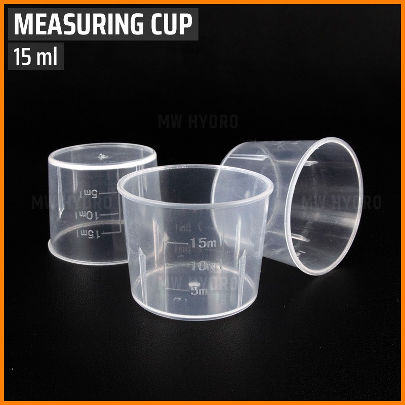 Measuring Cup, Gelas Ukur / Gelas Takar, 15 ml