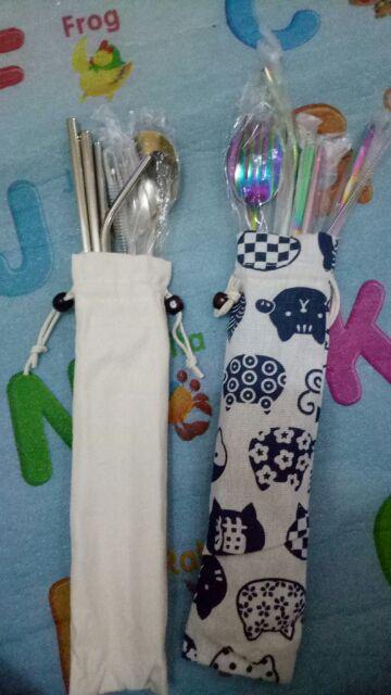 Tofok Cutlery Set Perlengkapan Makan Sendok Garpu