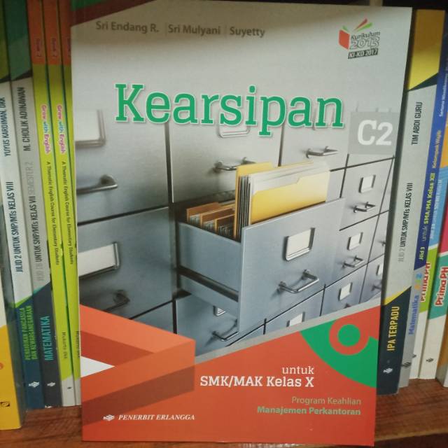 Kearsipan SMK kelas X KI-KD Erlangga