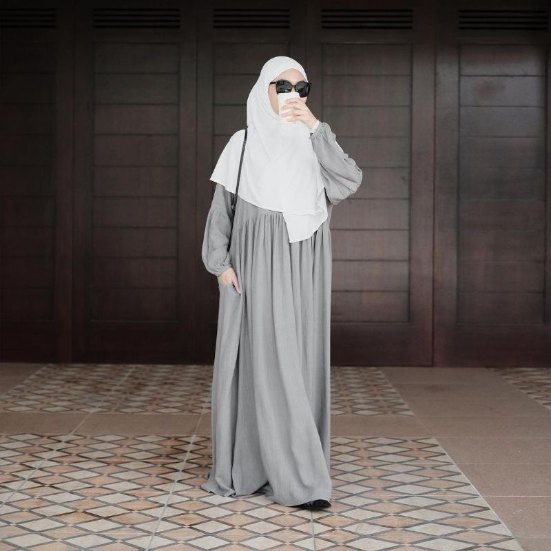 READY RALINE DRESS PLAIN SERIES by KHALEWALE (NEW)