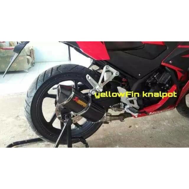 Knalpot Akrapovic Karbon Slip on Honda CBR150R Lokal K45/Thailand