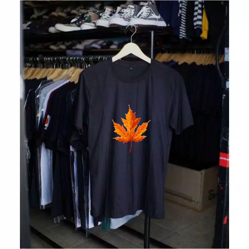 BAJU PRIA COWOK UKURAN S M L XL XXL XXXL DAUN KETAPANG