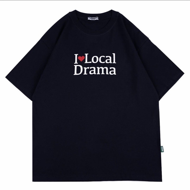 Tshirt Thanksinsomnia X Urbain inc I Love Local Navy