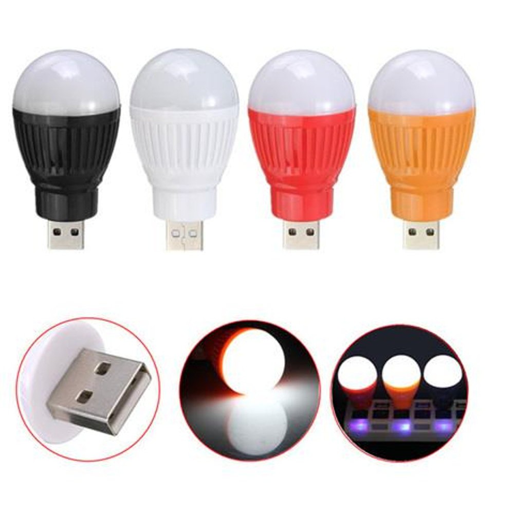 Bohlam Led Mini USB Tanpa Kabel / Lampu USB Led USB LED Portable Mini Light Lamp Bulb