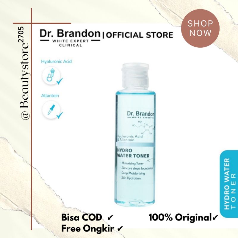 Dr Brandon Hydro Water Toner (With Hyaluronic Acid & Allantoin)