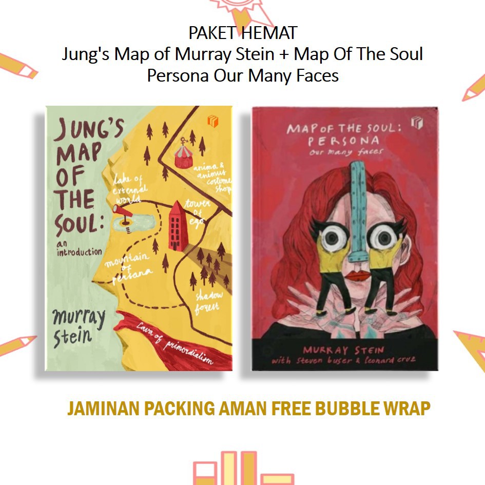 

PAKET HEMAT Jung's Map of Murray Stein + Map Of The Soul Persona Our Many Faces