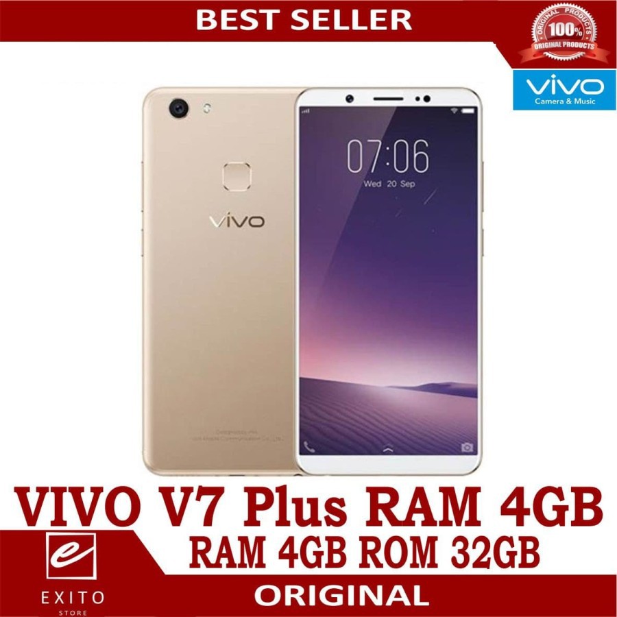 VIVO V7 PLUS RAM 4/32 GB GARANSI RESMI