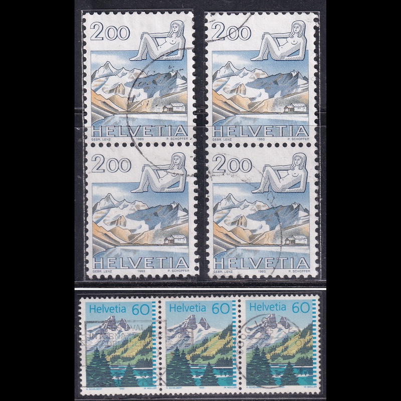 

Prangko Switzerland 1983 - Definitive Issue, 1993 - Definitive Issue