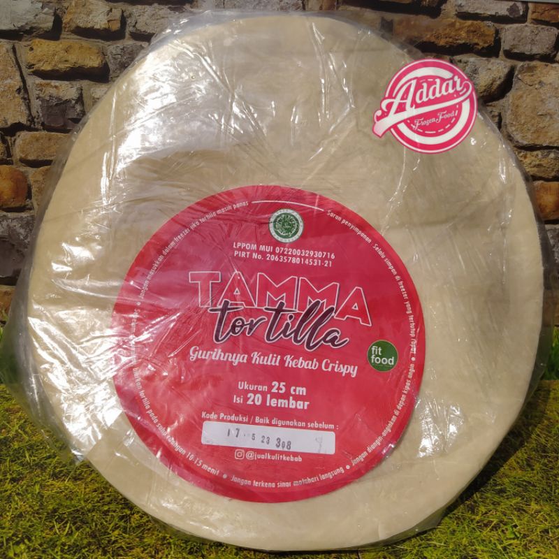 

Tortilla Tamma 25cm isi 20 lembar