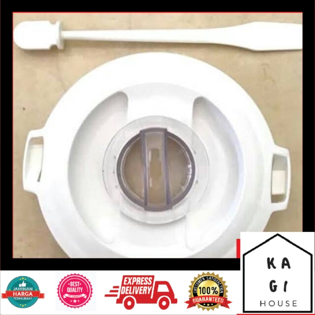 Tutup dan sendok blender philips gelas kaca jus
