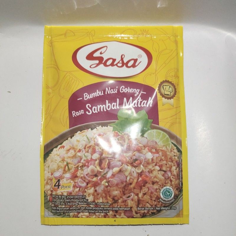

SASA bumbu nasi goreng sambal Matah