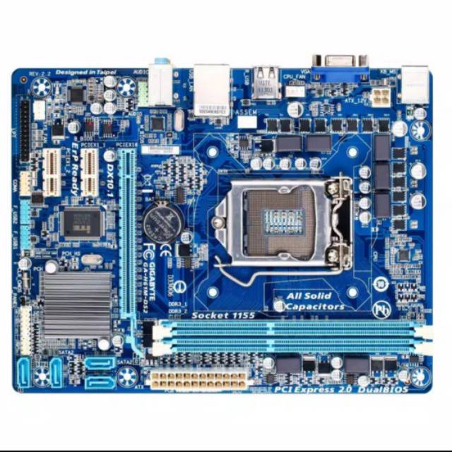 MOTHERBOARD GIGABYTE GA-H61M-DS2 DDR3 SOCKET 1155 - GIGABYTE H61M-DS2 PORT LPT1 NON PORT HDMI