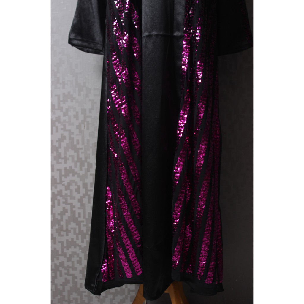 GAMIS WANITA MUSLIM TERBARU GAMIS MEWAH JUMBO TILE SEQUIN BHAN SATIN SUPER PREMIUM