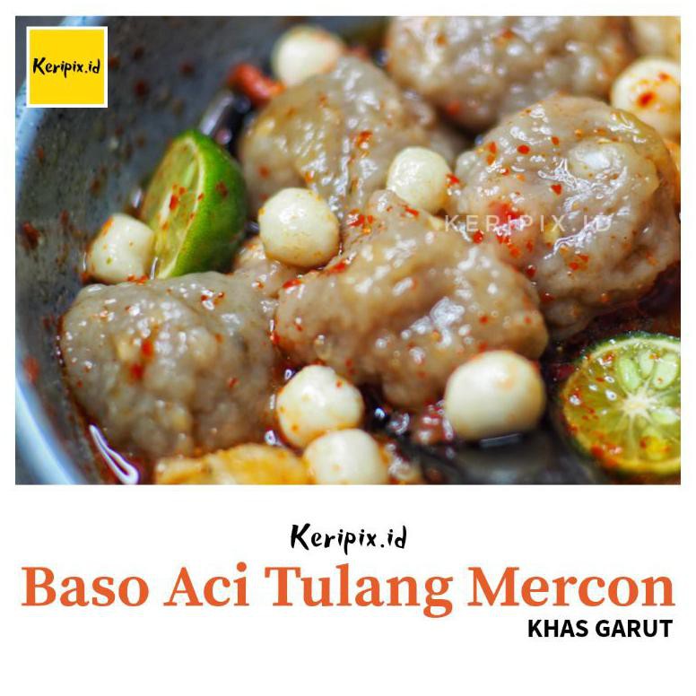 

Best Seller Baso Aci Tulang Mercon Isi Banyak Khas Garut Pedassss