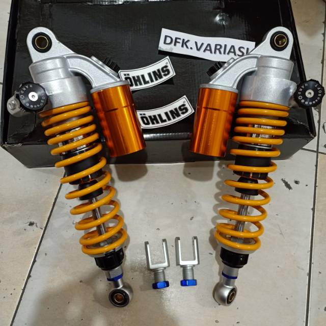 Shockbreaker Ohlins click 340mm bebek metic RX-King Nmax PCX karisma