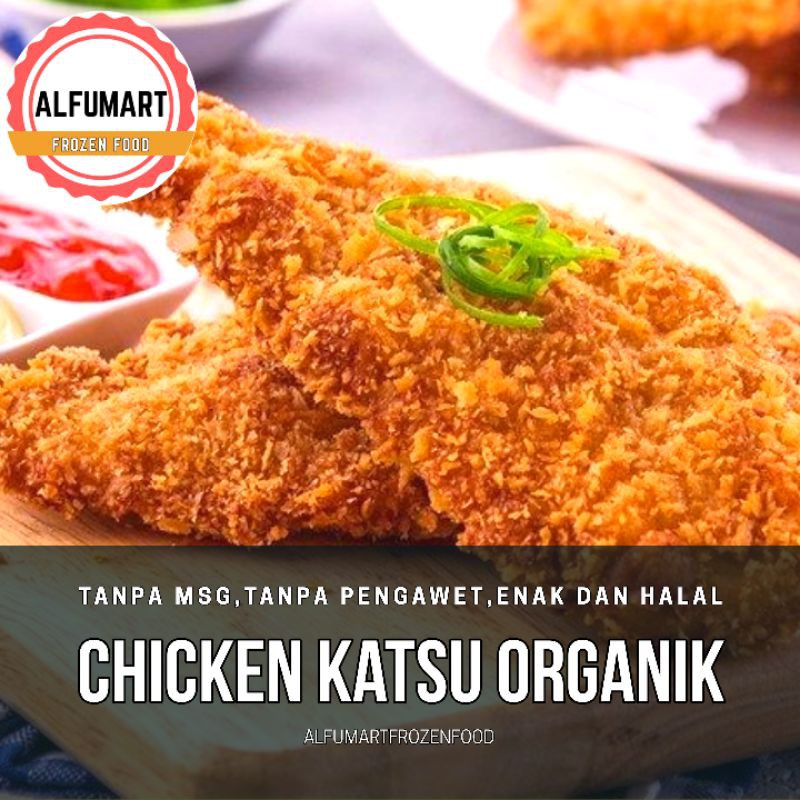 

CHICKEN KATSU AYAM ORGANIK/PROBIOTIK/NO MSG