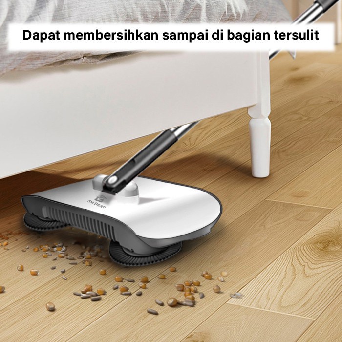 Alat Pel Lantai Otomatis Clear Mop Alat Pel Praktis Sapu Lantai Otomatis Kain Refill Pel Refill Kain Sapu Ultra Broom Sapu Dorong Pembersih Lantai Pembersih Debu