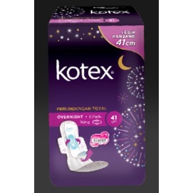 Kotex Total Protection Overnight 6S (41Cm)