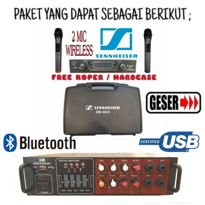 Promo Paket Sound System AB Audio Bulls 15 Inch / Free Ongkir + Sepeda Olahraga