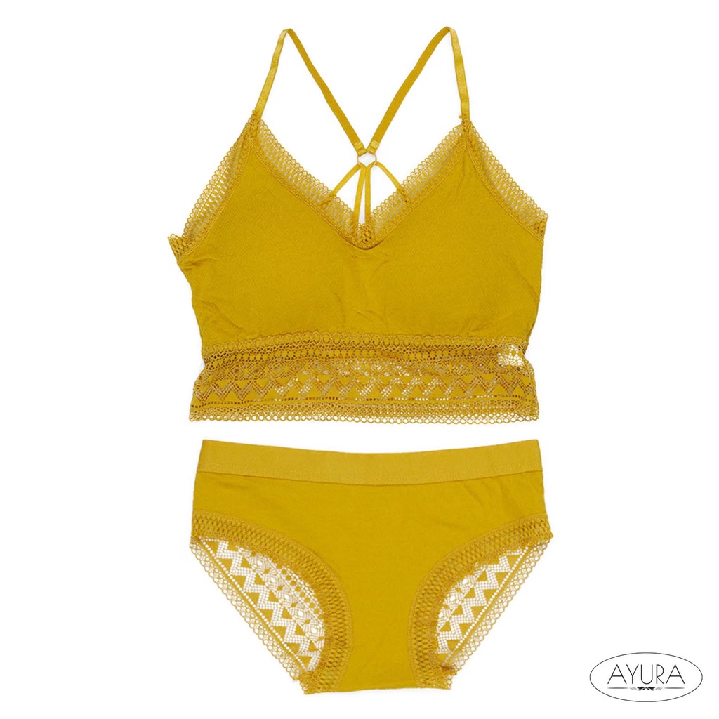AYURA Bikini Sport Bra Set 0013-Kunyit