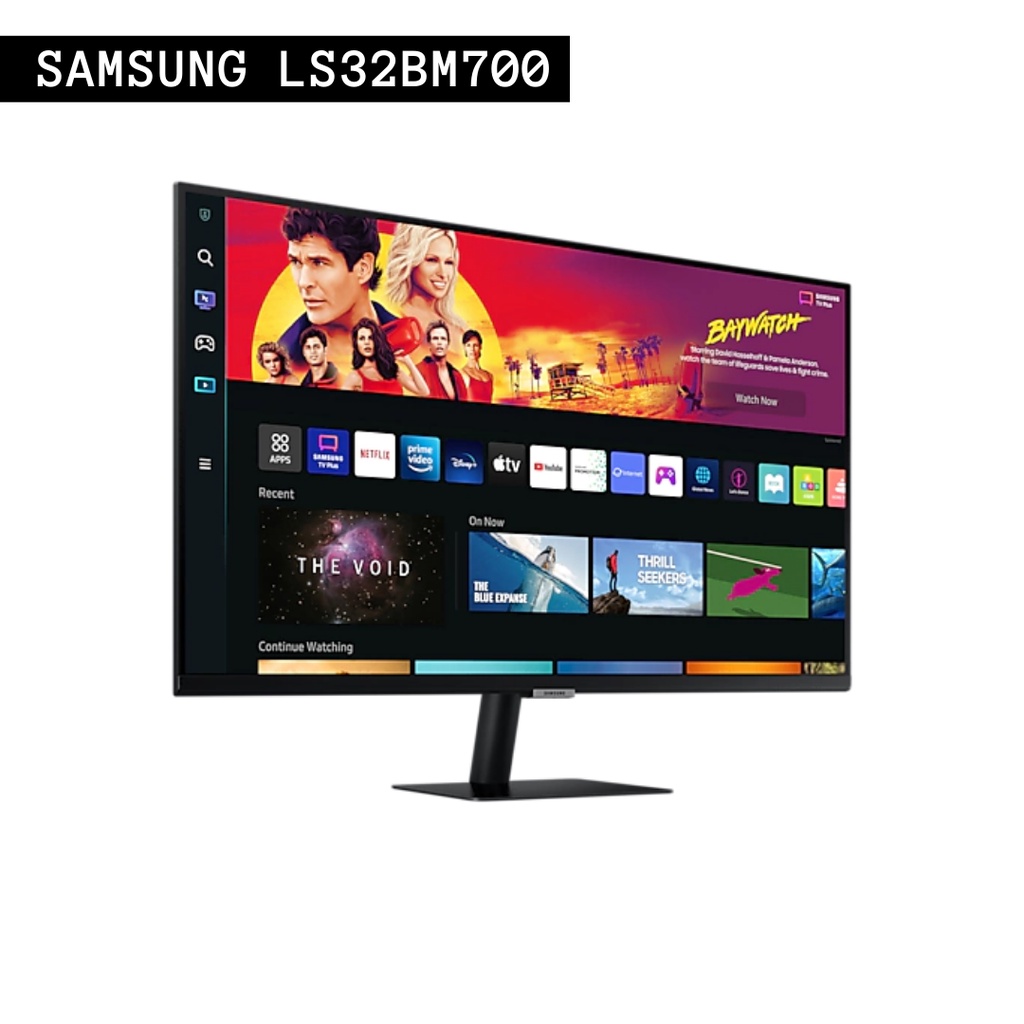 Smart Monitor LED Samsung S32BM700 32&quot; 4K HDMI USB-C Wifi Speaker