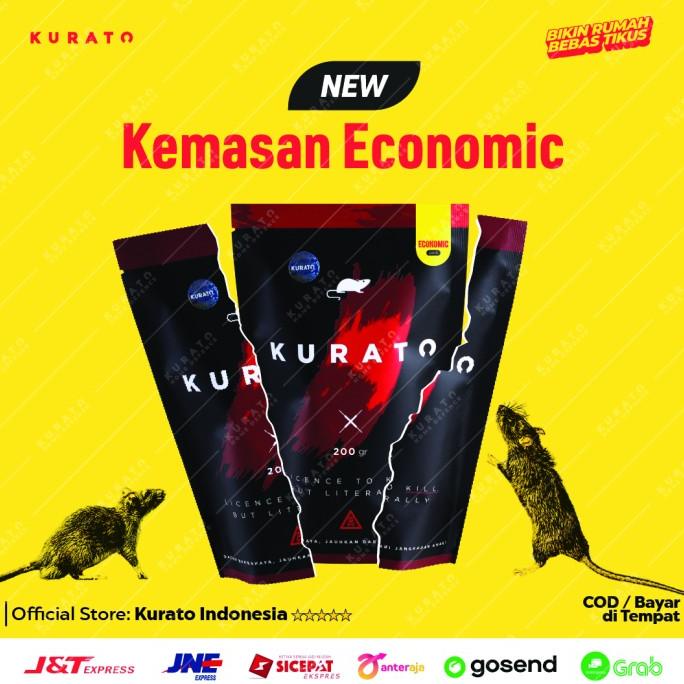 KURATO Racun Tikus Paling Ampuh Penumpas Hama Pembasmi Tikus Ori 200g