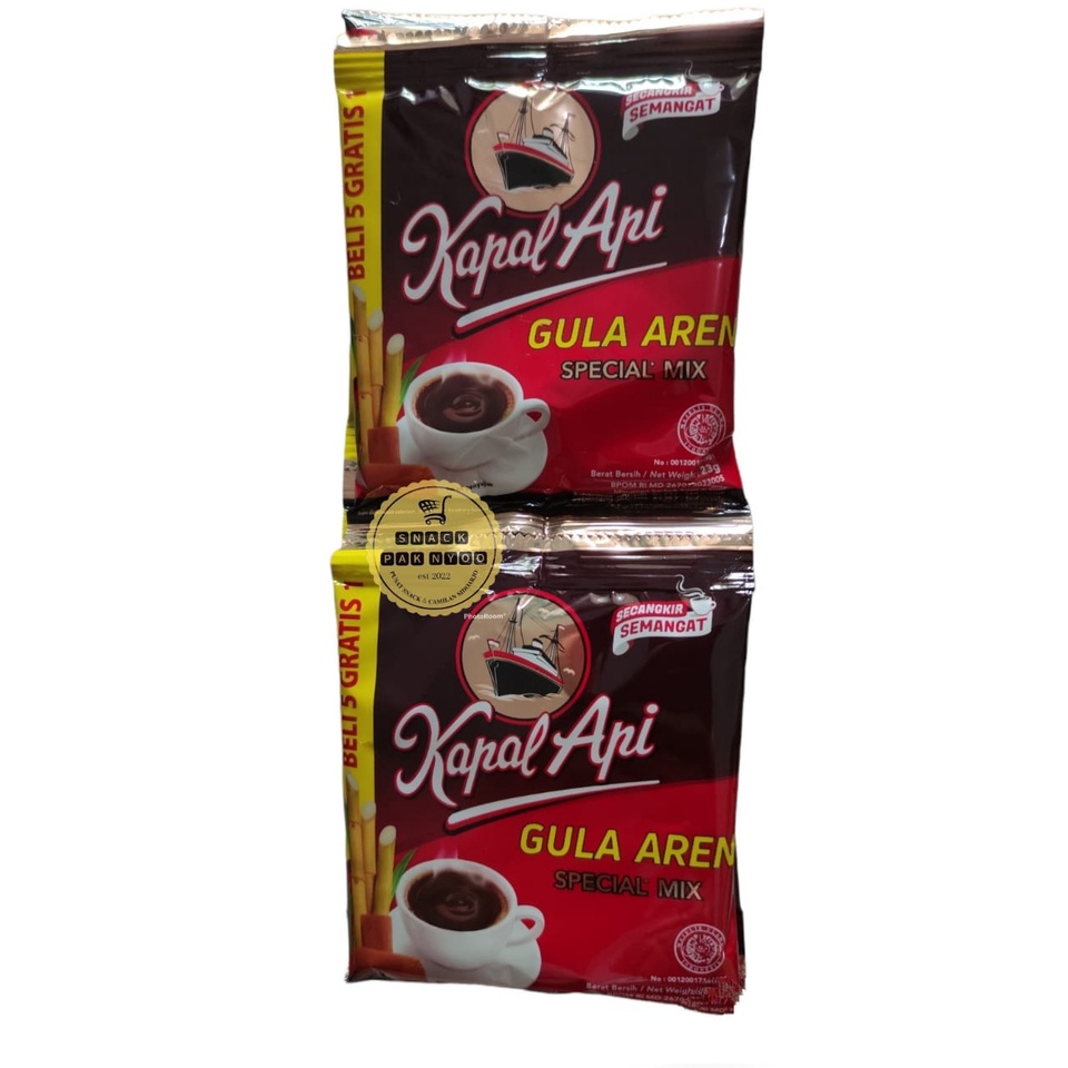 

Kopi Kapal Api Special Mix / Kopi plus Gula 25g Termurah/KOPI KAPAL API SPECIAL MIX 25gr RENCENG ( ISI 10 )/ Kopi Kapal Api Mantap