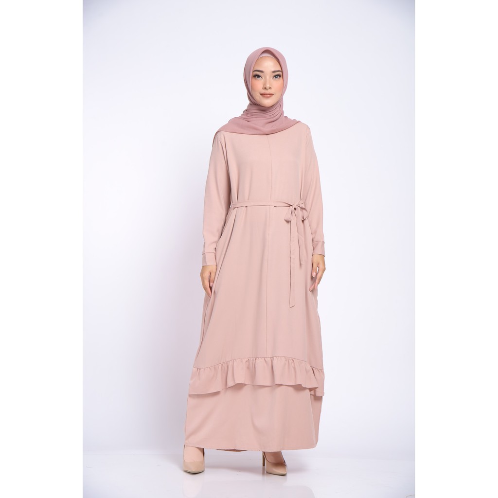 JUWAIRIYAH | ZASKIA MECCA GAMIS JEDIE CASUAL | FASHION STYLE REMAJA | PAKAIAN MUSLIM WANITA | SYARI