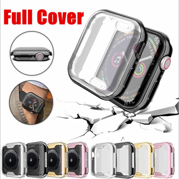 New Soft Case Protective Watch 1 2 3 4 5 6 SE T500 HW12 HW16 44 42 40 38 FULL Iwo Smartwatch