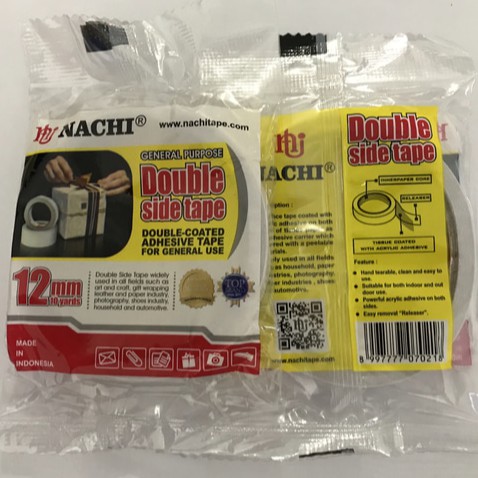 

TGS NACHI DOUBLE TAPE ISOLASI DUA SISI X0317A