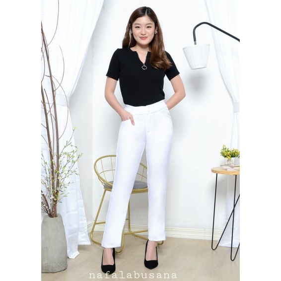 CELANA KERJA WANITA  BAHAN IMPORT/CELANA FORMAL WANITA BAHAN IMPORT